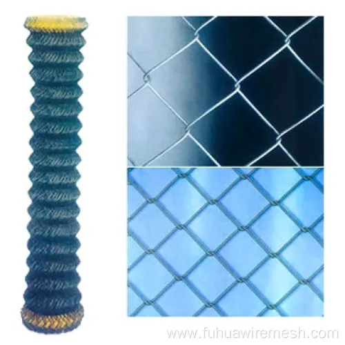 Galv.and Pvc Coated Chain link Fence